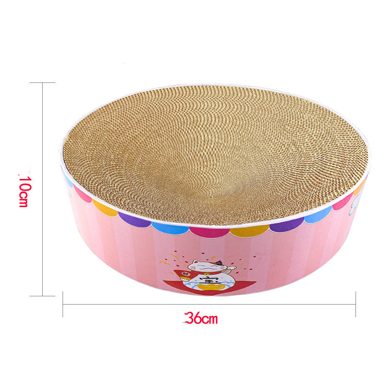 Corrugated cat scratcher toy - Image 2