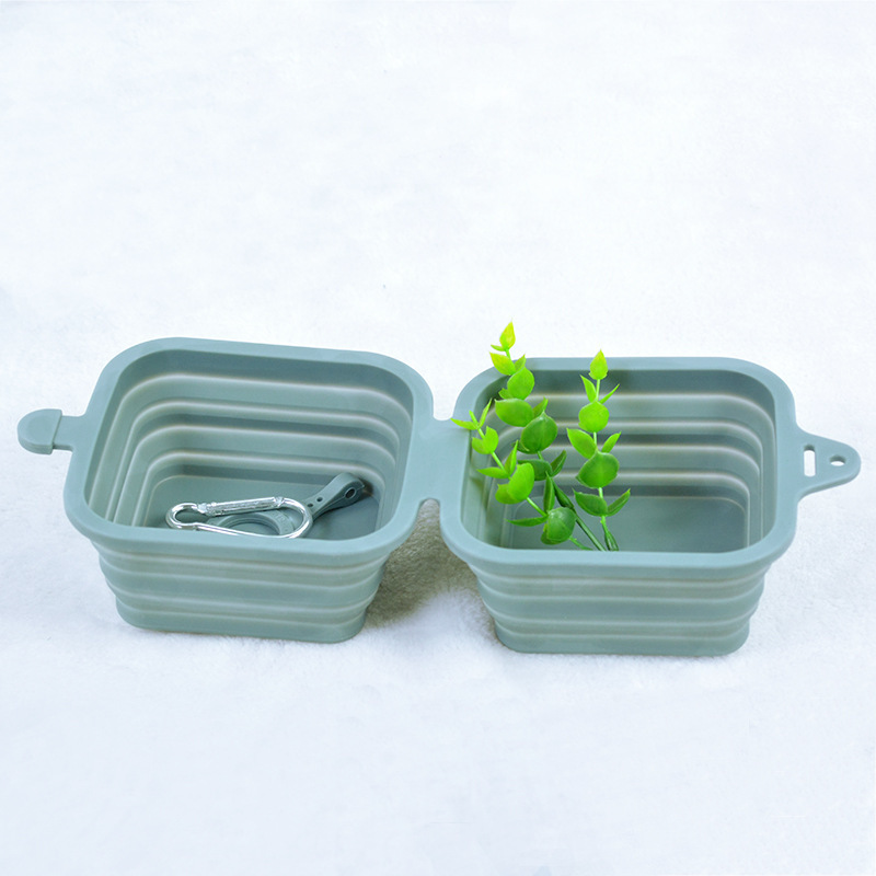 Pet silicone folding bowl - Image 2