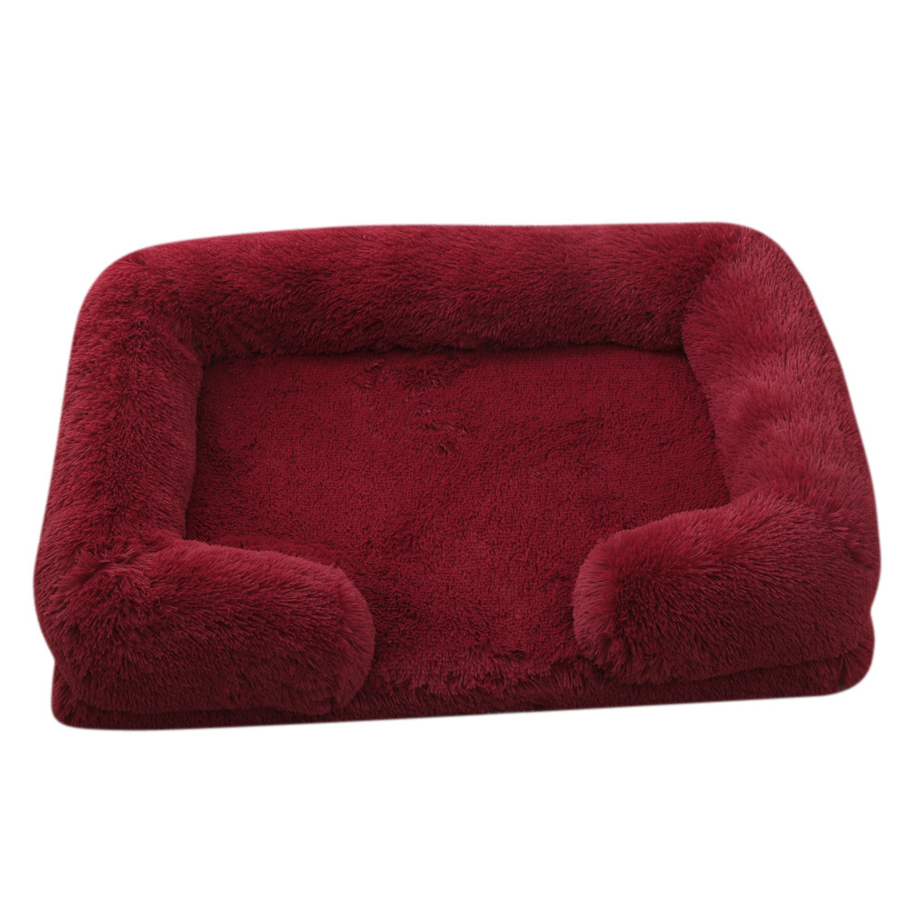Plush Round Pet Bed Dog Bed Winter - Image 10