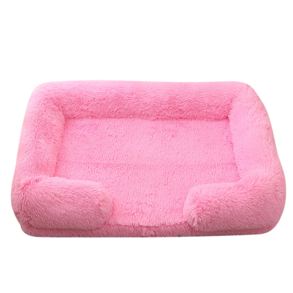 Plush Round Pet Bed Dog Bed Winter - Image 5