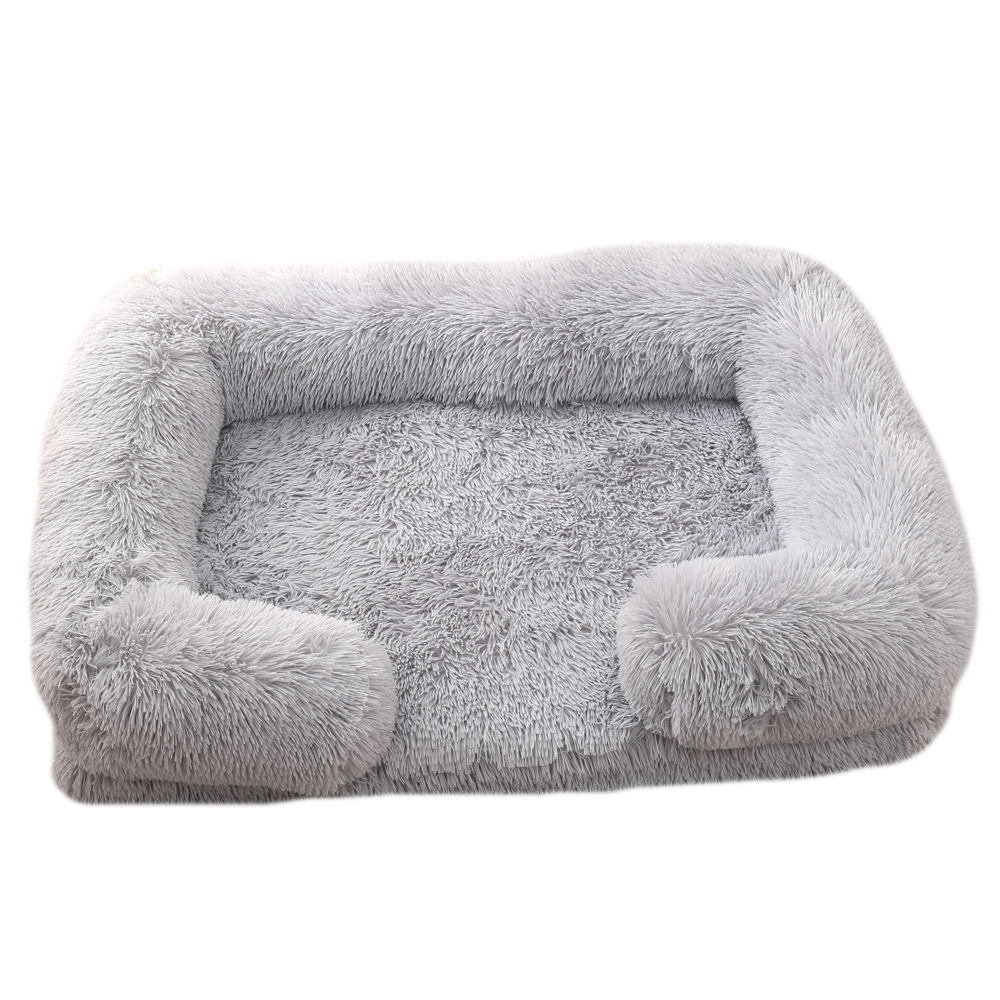 Plush Round Pet Bed Dog Bed Winter - Image 6
