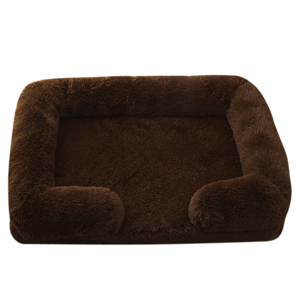 Plush Round Pet Bed Dog Bed Winter - Image 7